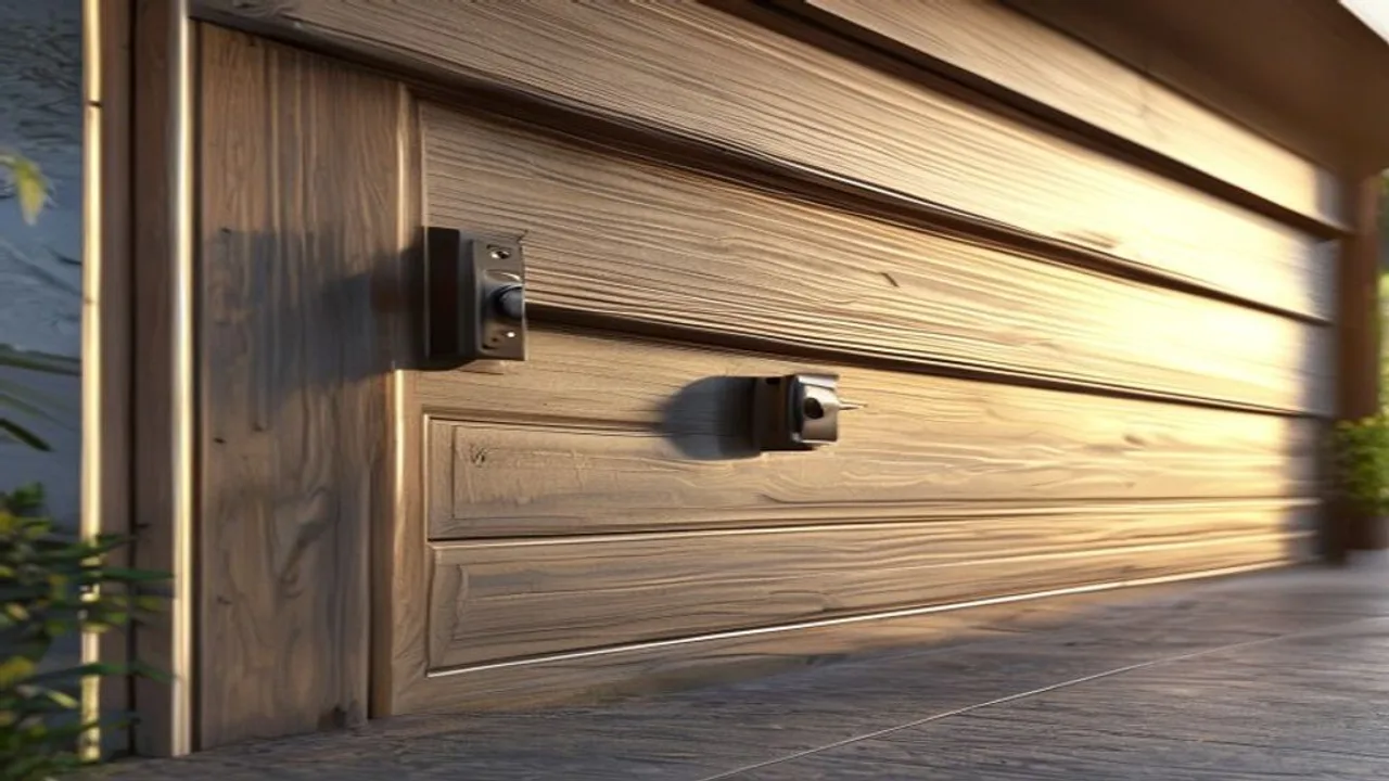 Sectional door repairs on the Gold Coast - panel and hinge inspection
